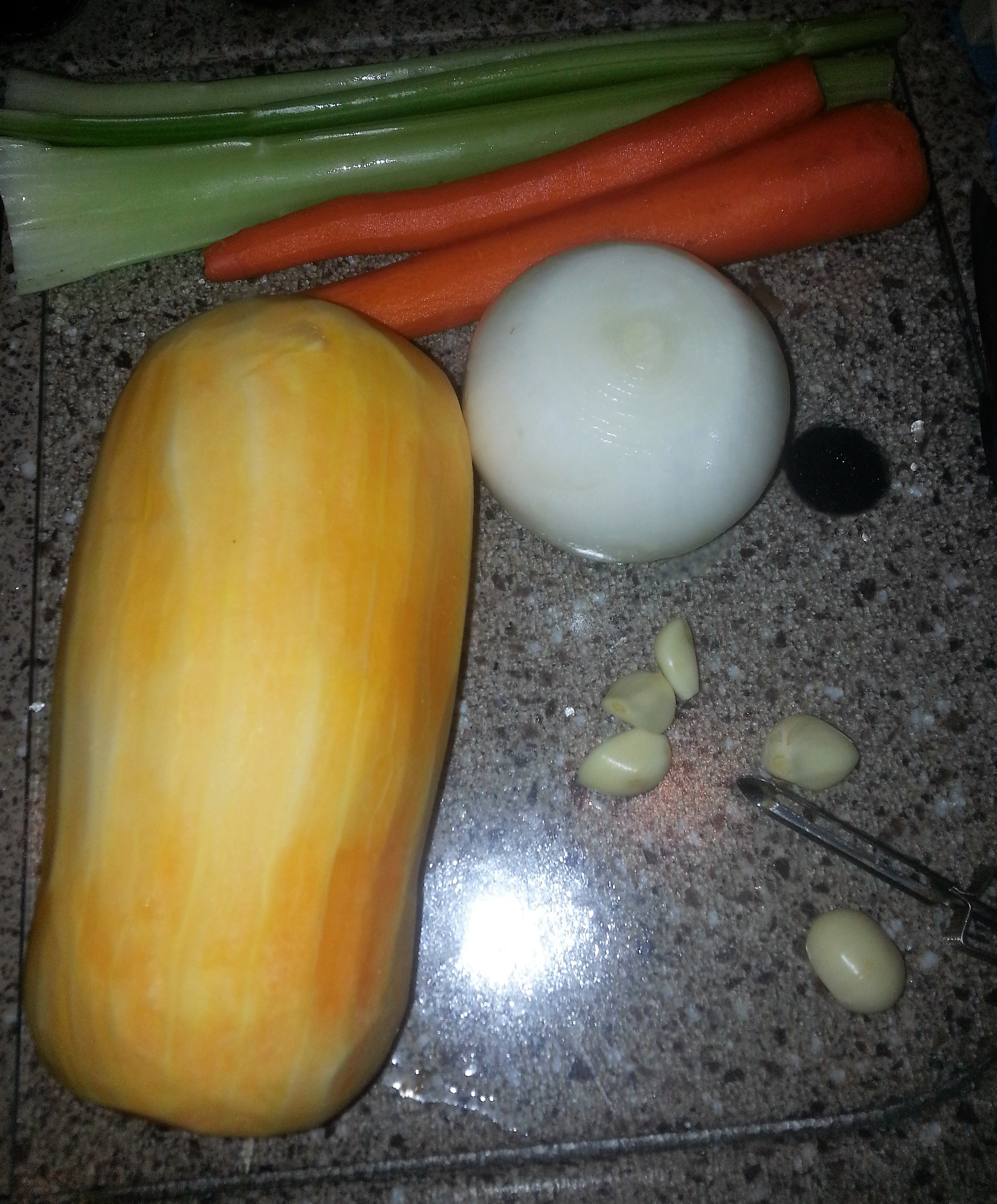 prepped veges
